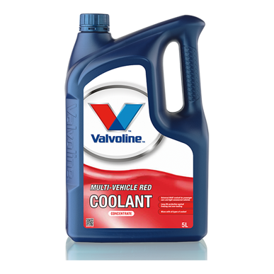Multi-Vehicle Red Antifreeze Coolant